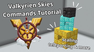 Valkyrien Skies and VMod COMMANDS GUIDE | Clockwork Tutorial