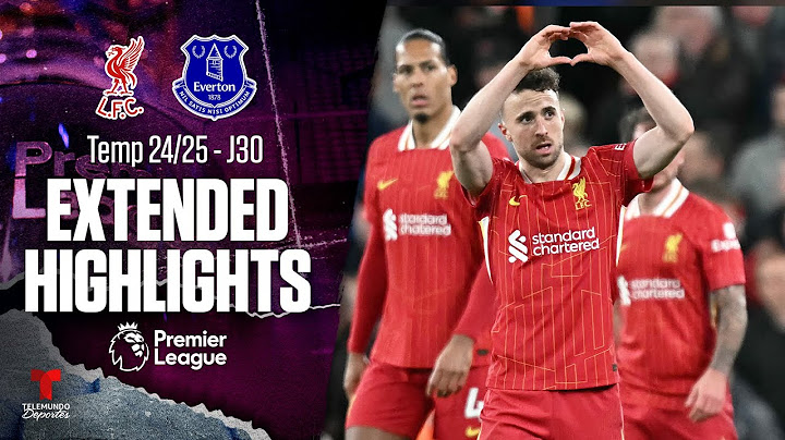 Liverpool vs. Everton | Highlights Premier League | Jornada 30 | Telemundo Deportes
