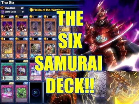 Yu Gi Oh Duel Links The Six Samurai Deck 1