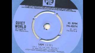 Video thumbnail of "Quiet World - Sam (stoned bluesy folk funk)"