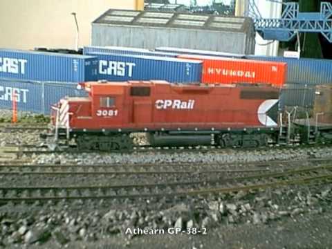 Vintage HO Scale Modelling - VIA Rail, CN, CP Rail