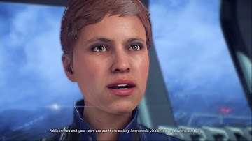 Mass Effect™ Andromeda   Addison talking to Ryder after the Eos Settlements