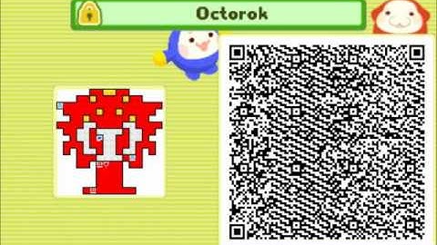 Pushmo: Octorok (buizel009s stage) + QR code