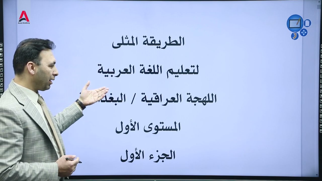 فێربوونی زمانی عەرەبی عێراقی - وانەی یەکەم