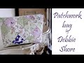 How to Sew a patchwork cosmetic bag by Debbie Shore