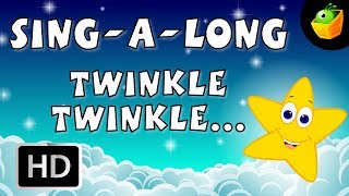 Karaoke: Twinkle Twinkle Little Star - Songs With Lyrics - Cartoon/Animated Rhymes For Kids Resimi