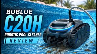 BUBLUE C20H Robotic Pool Cleaner Review | Best Robotic Pool Cleaner 2026!