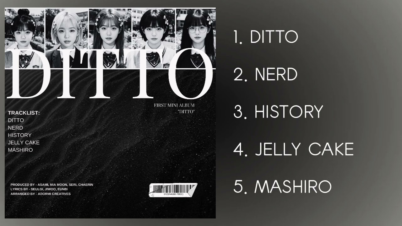 AITSOO (아이쑤) 1st EP 'DITTO' | ADORMI CREATIVES