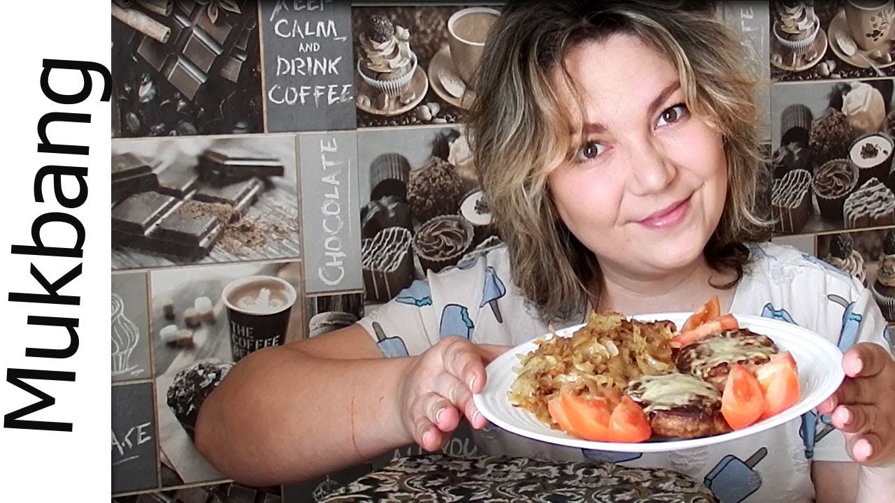 Mukbang Ем и болтаю Почему мало подписчиков Умирает деревня, боль в глазах(