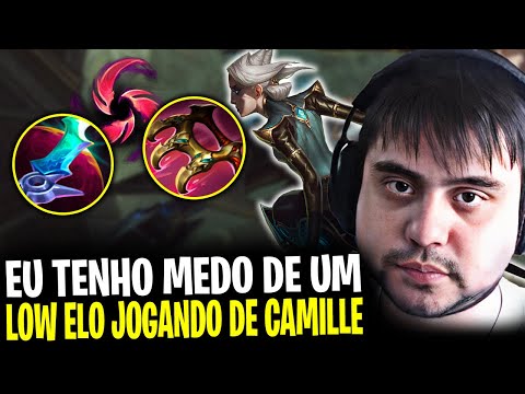 CAMILLE SUPORTE de ECLIPSE é a MELHOR TECNOLOGIA PARA os AUTOFILL! TOCKERS REAGE ao LOL DOBBY