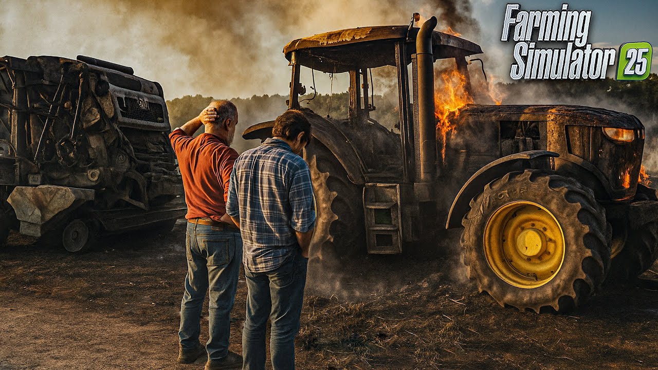 Notre Tracteur a PRIS FEU à cause du MÉCANO incompétent | Farming Simulator 25 Roleplay