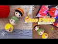 One piece (Amigurumi) / Tutorial paso a paso 2da parte / llavero de Luffy, Zoro y Sanji
