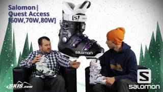 2017 Salomon Quest 60, 70, and 80 Womens Boot Overview by SkisDotCom - YouTube