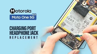Motorola Moto One 5G ACE Charging & Headphone Jack Port Replacement