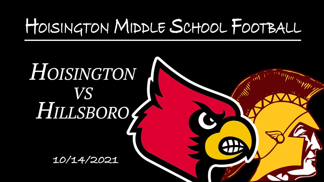 MS Football Hillsboro Hoisington YouTube