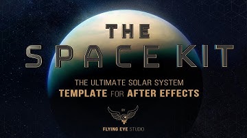 Tutorial The Space Kit - The Ultimate Solar System Template for After Effects.