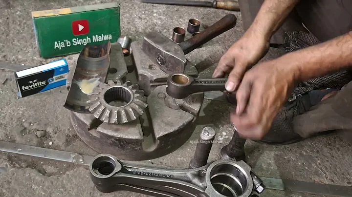 How to kirloskar C.R BUSH Fitting #kirloskar #repair #machine