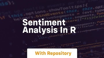 Sentiment analysis in r
