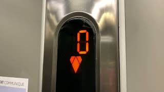 2007 Kone EcoDisc lift @Lyon, France