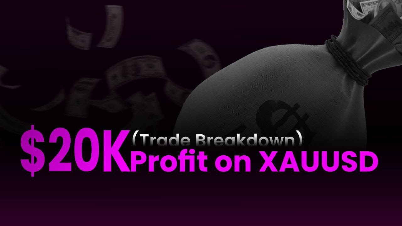How i made $20k profit on XAUUSD , Using both engineered Liquidity Concept and Trend lines.