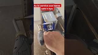 AC service time par karwana zaroori hai – cooling better, bijli kam, aur machine life long! ❄️⚡