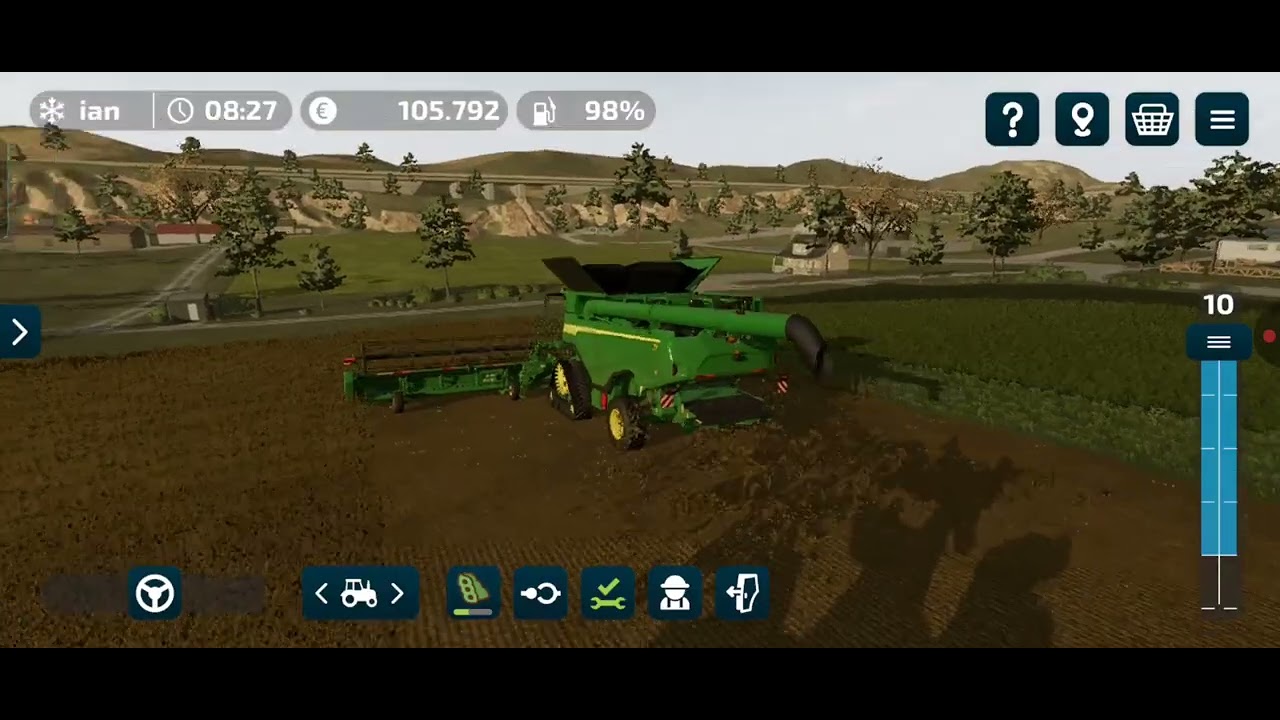 FS 23 Recoltat soia + Erbicidat și Fertilizat 