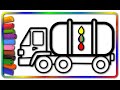 🚚 Explore Creativity: Truck Drawing and Coloring Adventure for Kids | AKN Kids House 🎨