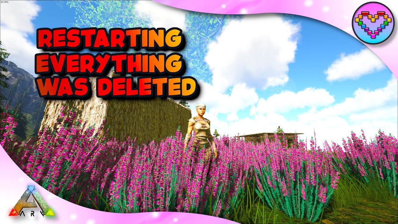 Restarting - Everything got deleted! Ark - Fjordur S3 Ep1