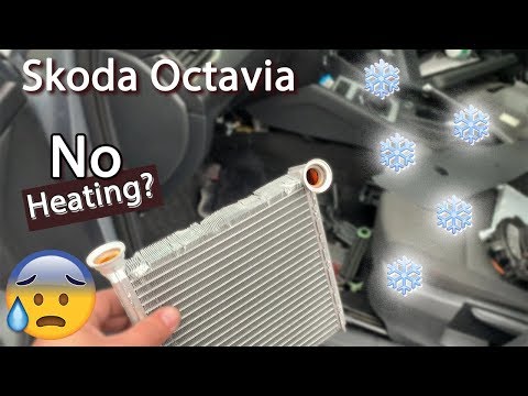 Skoda Octavia Heater Not Blowing Hot Air - Heater Core Replacement