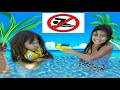 Regras de conduta para crianas na piscina learn rules of conduct for children in pool