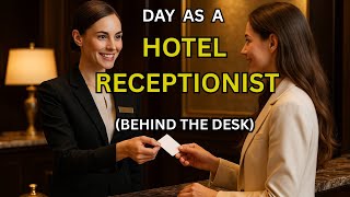 A Full Day as a Hotel Receptionist | Real Behind-the-Desk Moments