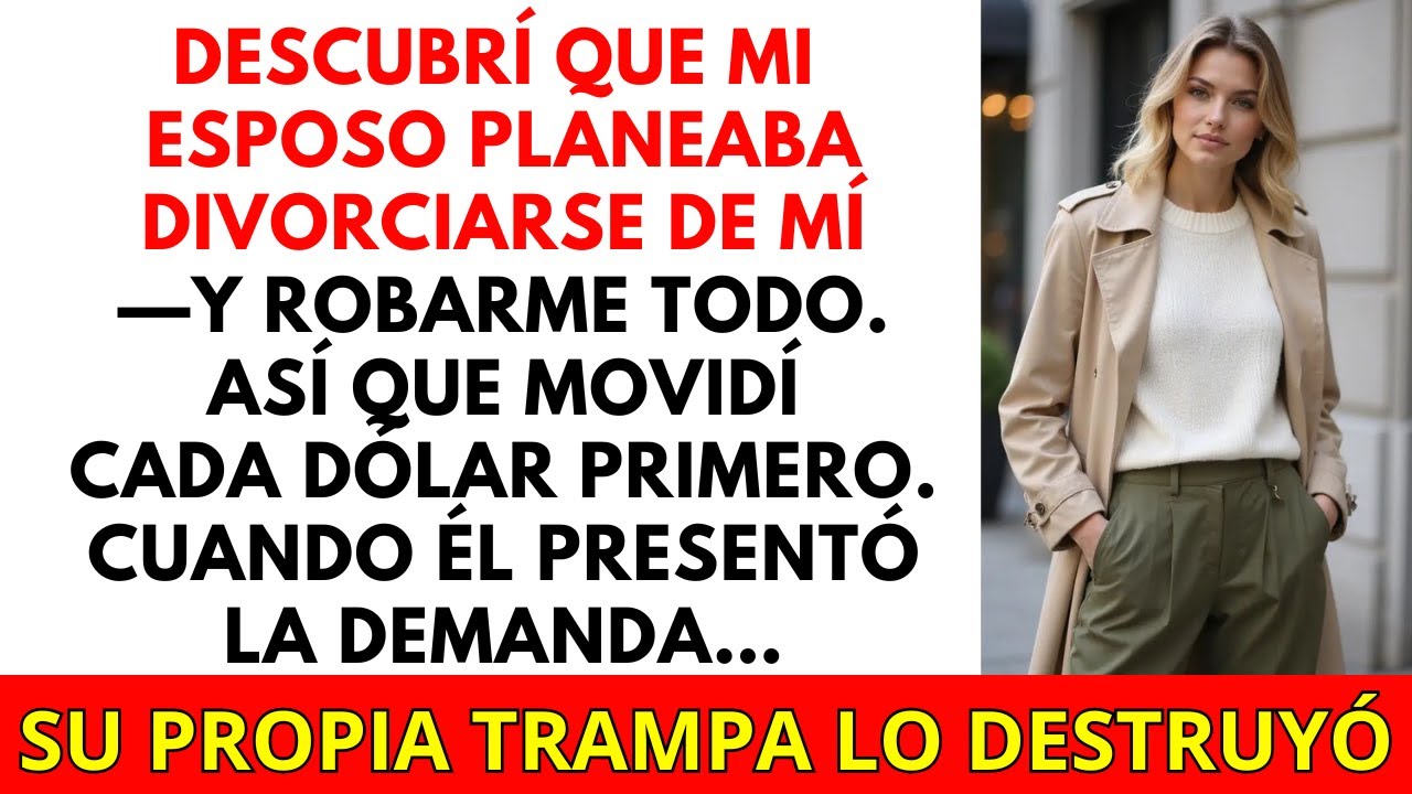 Mi esposo planeó divorciarse y quedarse con todo mi dinero… pero su propia trampa lo destruyó 💔💰