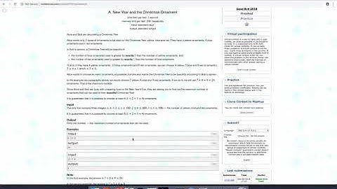 Codeforces - Good Bye 2018 - A - Explanation