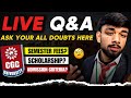 CGC University Live QNA Session | Sharing My Honest Review &amp; Experience!