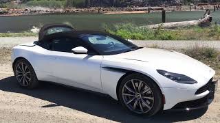 Aston Martin DB11 Volante roof opening