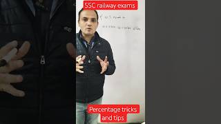 percentage tricks and tips#percentage#sscmaths#rrbgroupd#rrbntpc#maths#mathshorts#shorts#ssccgl#ssc