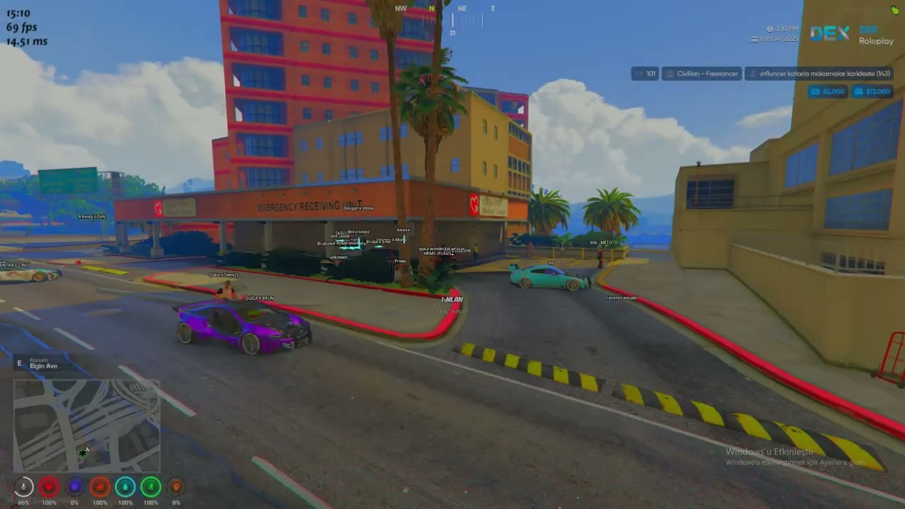 FiveM DexGun Light Roleplay S2KIŞ (SUNUCUYA RESTART ATTIRMA ŞEKLİNDEN) FiveM Hile Troll