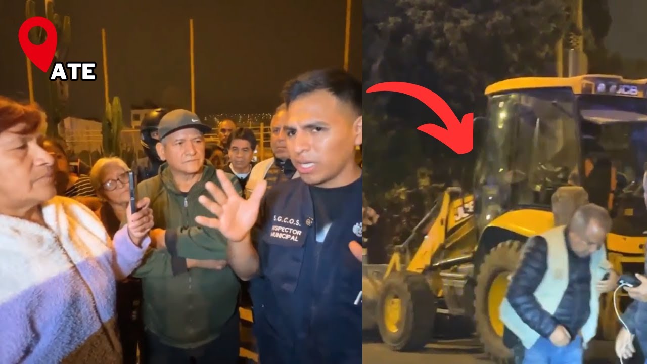😂FRANCO VIDAL SACA REJAS EN ATE QUE BLOQUEABAN EL LIBRE TRÁNSITO 🚧 | FULL OBRAS Y CHOW ⛏️🔥