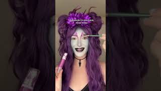 Dark Elf Makeup with GREY Foundation 🦇
