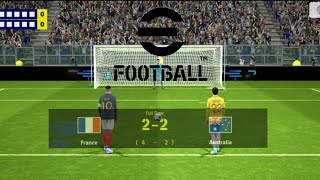 France vs Australia Penalty kicks