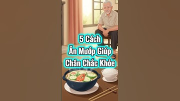 5 cách ăn mướp giúp chân người già chắc khỏe #bíquyếtsốngkhỏe