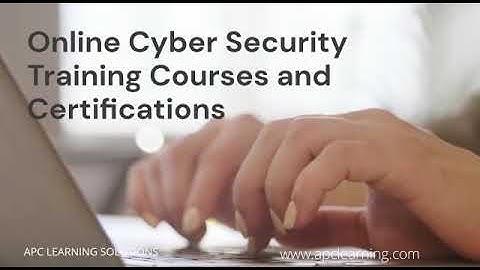 Cybersecurity Training, APC LEARNING SOLUTIONS