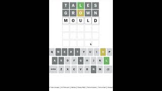Wordle - 22nd May 2025  {WITH MUSIC} #wordle #wordpuzzlegame #wordlegame