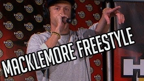 MACKLEMORE FREESTYLE: "Real Late Sessions w/ Rosenberg"
