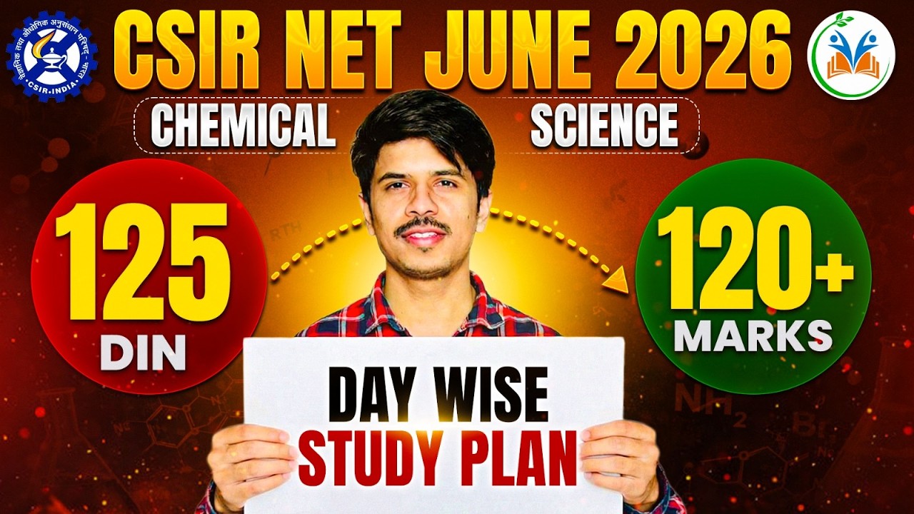 CSIR NET JUNE 2026 Preparation | CSIR NET Chemical Science Preparation ...