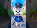 Dog Becomes Police 🚨🐶😂 Funny Hero Story! #cartoon #funny #short #shortfeed