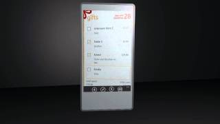 WP7 animated in Blender - Video editing proof of concept