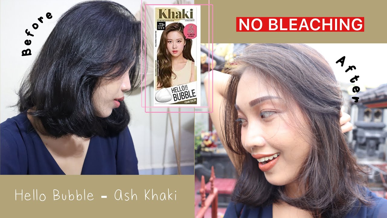 Mise en Scene Hello Bubble (Ash Khaki) // No Bleaching YouTube