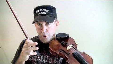 Learn to play harmonics on the violin.m4v