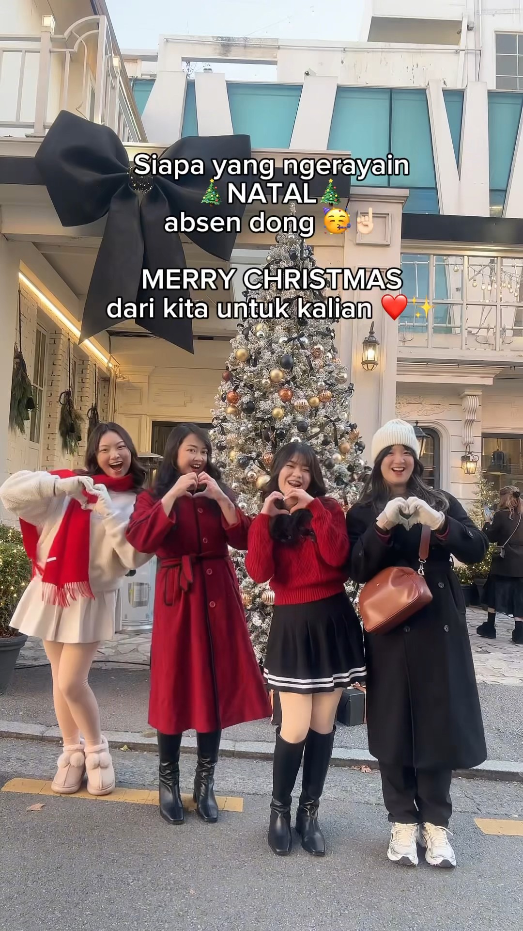 YANG RAYAIN NATAL ABSEN DONG ?☝? MERRY CHRISTMAS GUYS ?✨| Klara Tania #shorts